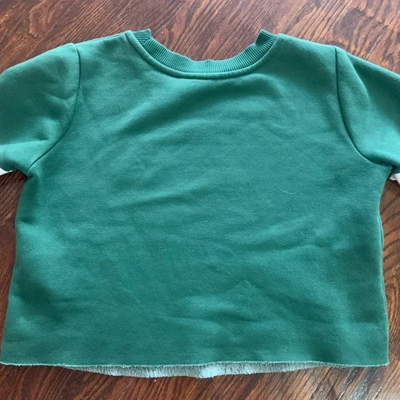 Green cropped sweater - Picture 6 of 6